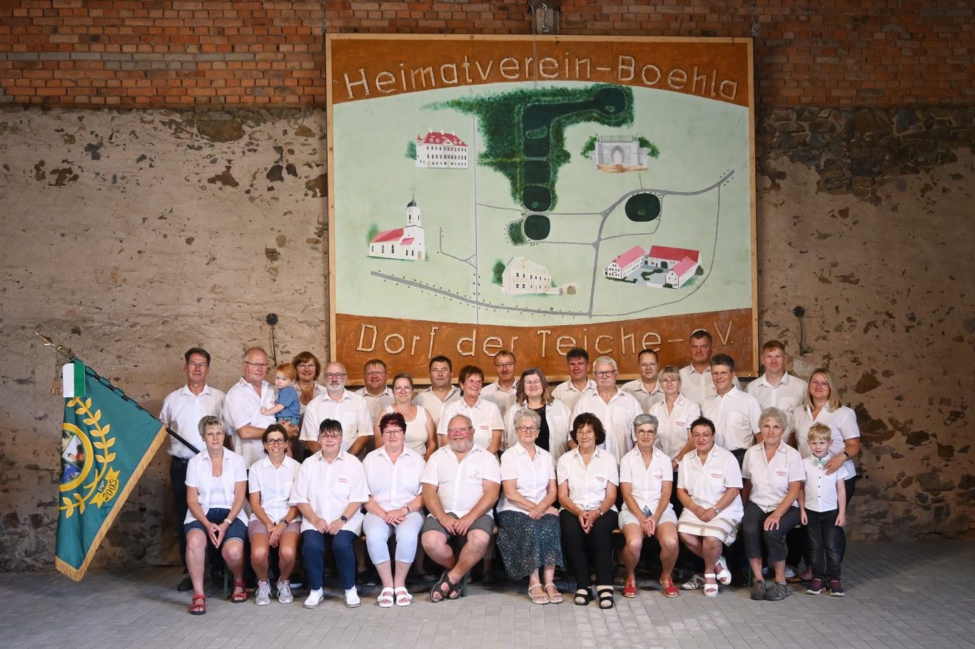 Gruppenbild anlässlich unseres 20. Vereinsjubiläum